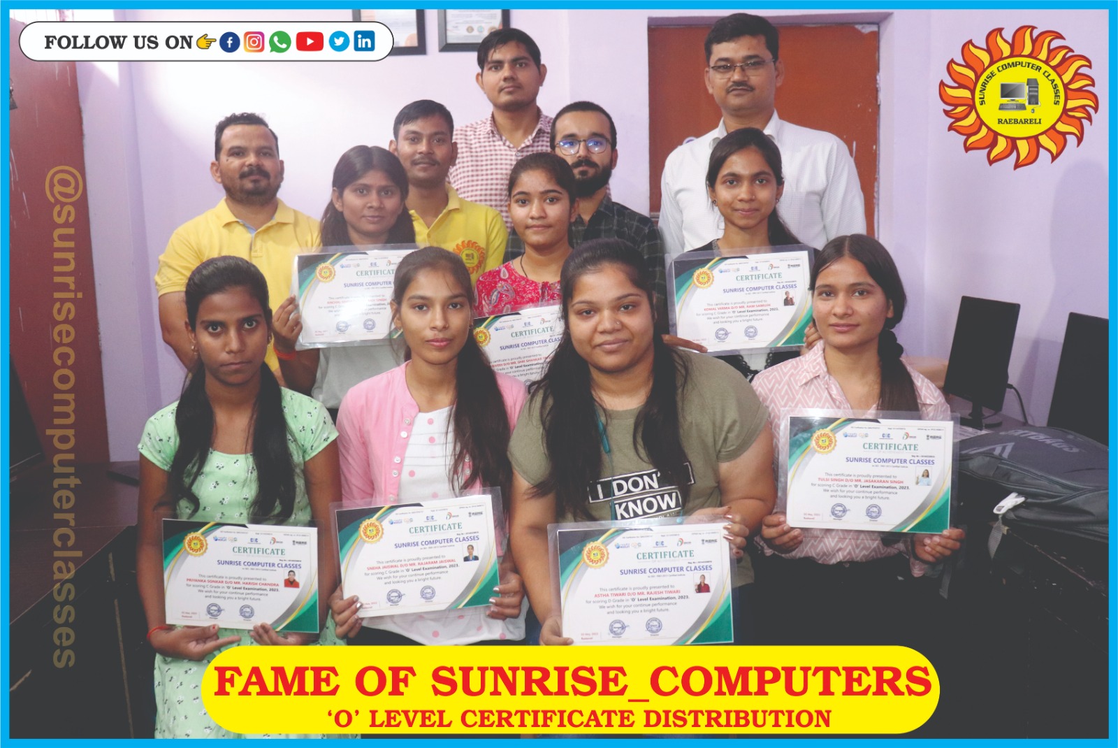 Home | Sunrise Computer Raebareli